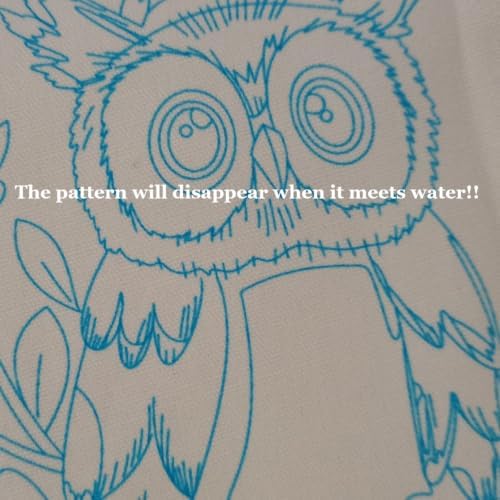 Embroidery Starter Kit for Adult Beginner with Owl Pattern Hand Stitch Set - Image 5