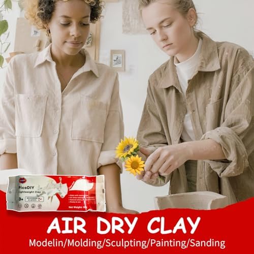 Air Dry Clay Lightweight, Flexible Modeling Clay for Adults Arts and Crafts - Image 5