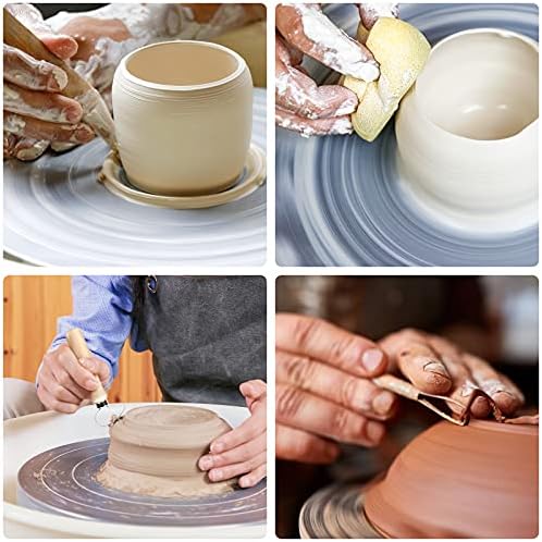 Nozomy Clay Tools,12PCS Pottery Clay Sculpting Tool Set - Image 6