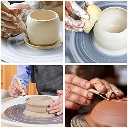 Nozomy Clay Tools,12PCS Pottery Clay Sculpting Tool Set - Image 6