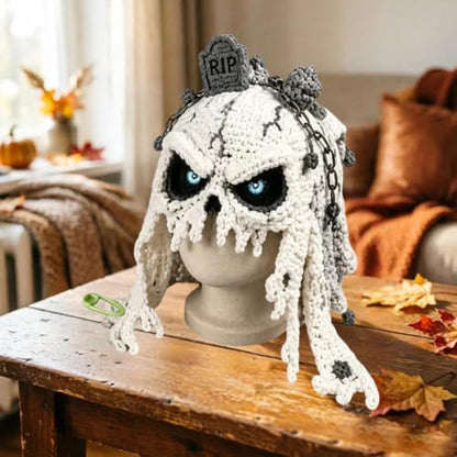 Fantasy Hood Hat DIY Crochet Kit Series for Beginners (White) - Image 2