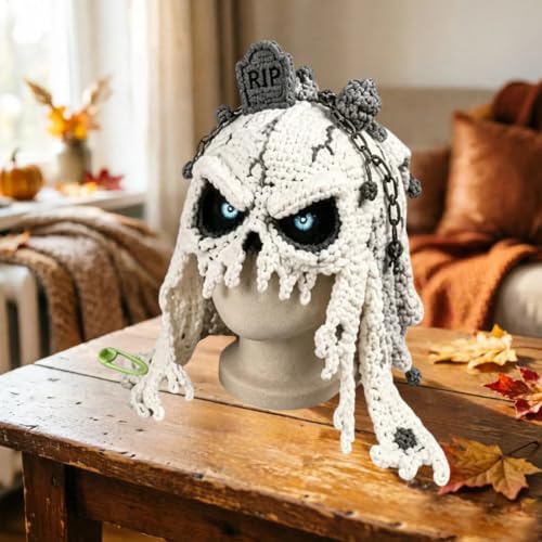 smtsmt Fantasy Hood Hat DIY Crochet Kit Series (White) - Image 2
