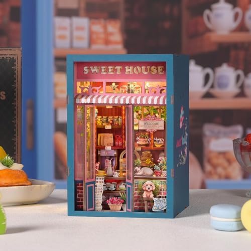 Book Nook Kit, Book Nook Kits for Adults DIY Booknook Model Build - Image 6