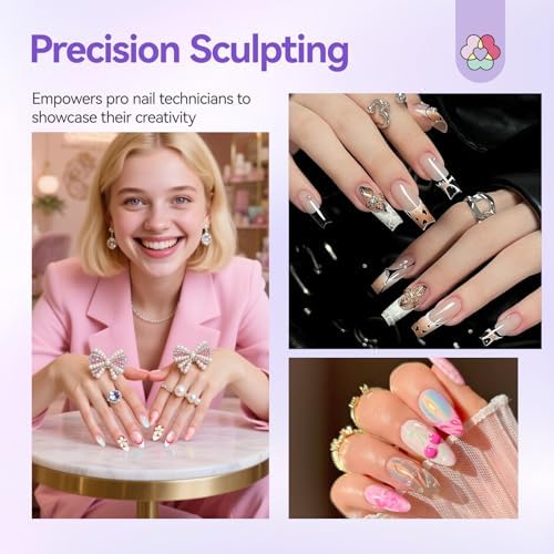SAVILAND Dual-Head 3D Nail Art Sculpture Pen 3PCS - Image 6