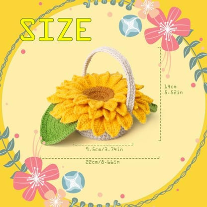 Yizzvb Crochet Kit, 5 Pcs Beginners Knitting Crochet Supplies - Image 6