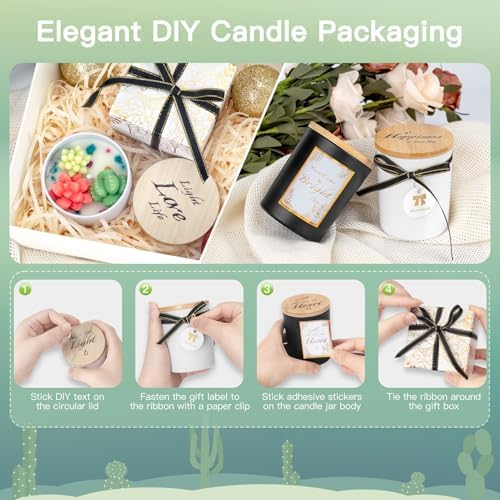 ZEROMX Complete DIY Candle Making Kit for Beginners Digital Wax Melter - Image 3
