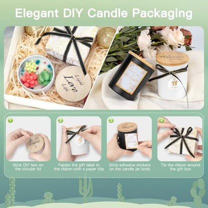 ZEROMX Complete DIY Candle Making Kit for Beginners Digital Wax Melter - Image 3