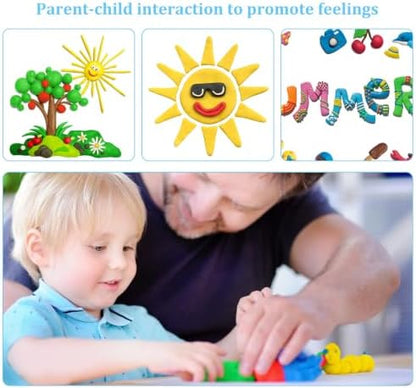 Cyajm 72 Colors Polymer Clay Kit, DIY Jewelry Crafts Gifts for Beginners - Image 3