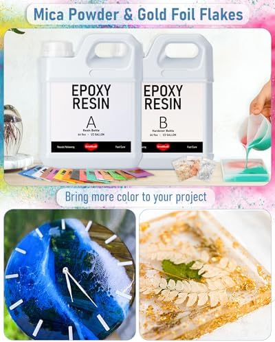 Smallbudi 1 Gallon Crystal Clear Epoxy Resin, Casting Resin for Beginners - Image 4