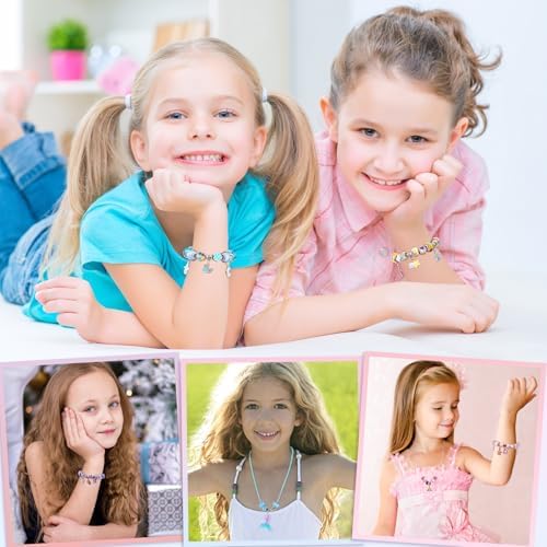 Sofier Jewelry Bracelet Making Kit for DIY Beads Charms Set Teen Gifts - Image 5