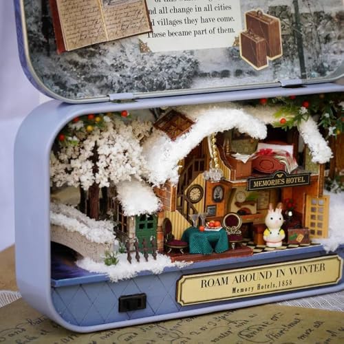 Wizardi Mini House Building Kit - Tiny Home Kit Roam Aaround in Winter - Image 6