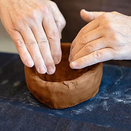 Activa Supreme Artist's Air-Dry Clay, Terracotta,(1.5 kg) | Ultra-Fine & Exceptional Plasticity for Studio, Classroom & Hobby Use, 3.3 Pounds (Pack of 8) - Image 2