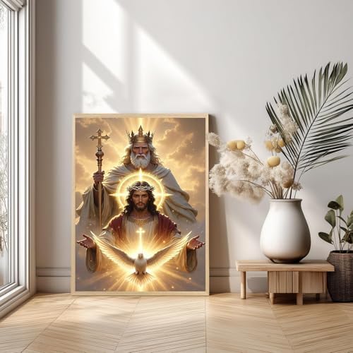 Xylogist Jesus Diamond Art Kits for Adults 12x16 Inch - Image 2