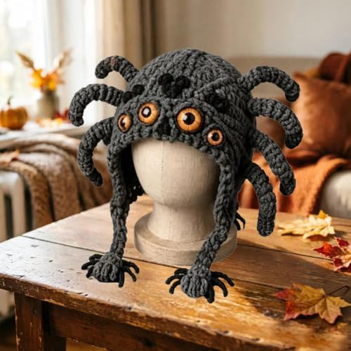 smtsmt Fantasy Hood Hat DIY Crochet Kit Series (Spider) - Image 2