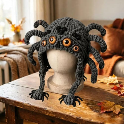 smtsmt Fantasy Hood Hat DIY Crochet Kit Series (Spider) - Image 2