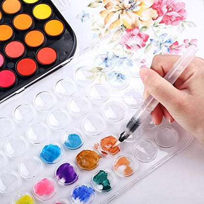 AROIC 48 Colors Watercolor Paint,Washable WaterColor Paint Set - Image 6