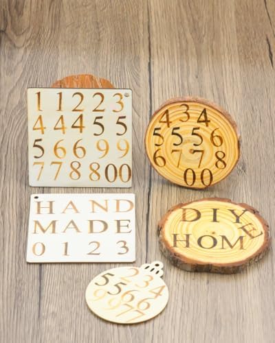 1/2" Wood Burning Letter Kit, 36Pcs Alphabet and Number Branding Iron - Image 4