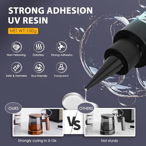 Akisey 100g UV Resin for Bonding & Fast Curing in Seconds - Image 3