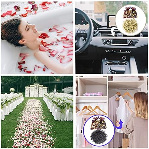 30 Bags Dried Flowers,100% Natural Dried Flowers Herbs Kit for Soap Making, DIY Candle Making,Bath - Include Rose Petals,Lavender,Don't Forget Me,Lilium,Jasmine,Rosebudsand More - Image 5