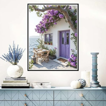 Yunruily Paint by Numbers Kits for Adults Landscape-Paint by Numbers for Adults Canvas,Paint by Number Adult for Gifts Home Wall Decor (16x20inch) - Image 2
