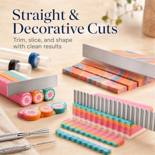 Diyoohomy 20 Pcs Polymer Clay Tools Set, Pottery Earring Jewelry Making - Image 6