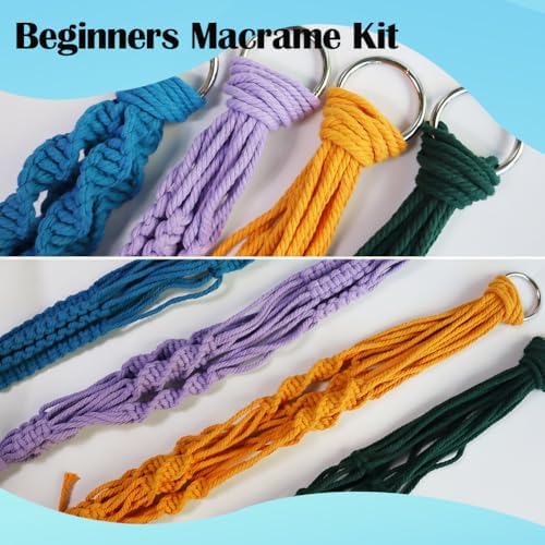 Ewparts Macrame Plant Hanger Kit with Instruction Book & Online Tutorials - Image 6