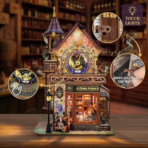 Book Nook Kit DIY Miniature House 3D Wooden Puzzle - Time Magic Club - Image 3