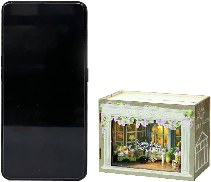 DIY Miniature Dollhouse Kits - Wooden Mini Model House with LED Lights, Tiny Furniture & Accessories – Craft Building Kits for Teens & Adults (Molly Garden) – Birthday Valentine's Gift - Image 3