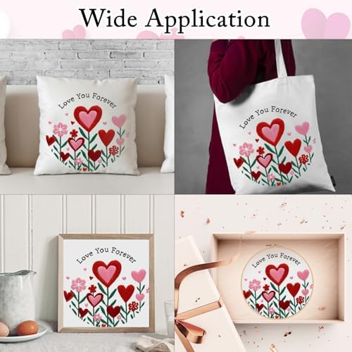 Nuberlic Valentine Embroidery Kit for Beginners Adults - Image 6