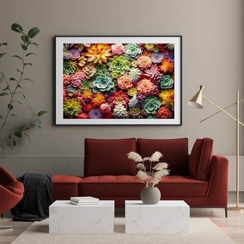 Ycydilirab Succulent Paint by Numbers Kits for Adults-Succulent Paint by Number for Adults,Easy Paint by Numbers on Canvas for Home Wall Decoration and Gifts 16X20 inch - Image 2