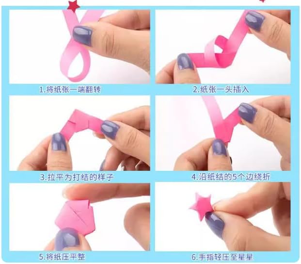 Luminous Origami,Origami Star, Star Paper, Paper Star Strip,Flash Origami,DlY origamipaper star strips.(Star Origami /300 Sheets) - Image 5