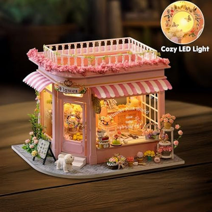 DIY Miniature Dollhouse Kit with Furniture Plus Dust Proof & Music Movement - Image 2