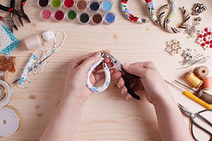 Paxcoo 1200Pcs Open Jump Rings and Lobster Clasps Jewelry Findings Kit with Pliers for Jewelry Making (Silver and Gold) - Image 5