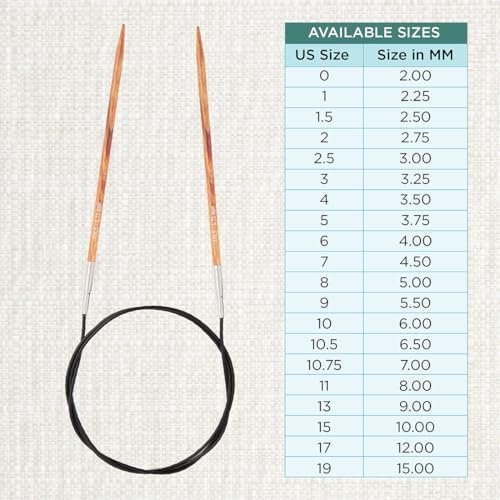 KnitPro Dreamz Fixed Circular Needles 40" (100cm) | US Size 5 (3.75mm) - Image 4