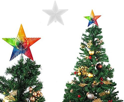 Star Silicone Resin Molds, Christmas Tree Topper Star Crystal Epoxy Resin Molds, DIY Crafts Making Christmas Ornaments Decorations (Cut-Small) by KuAoyoja