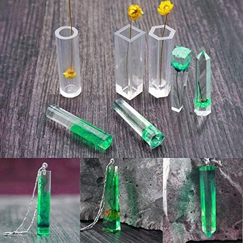 Newest Formula UV Resin Kit with Silicone Molds, Lamp, Coloring Inks, Open Back Bezels & Tapes, Tweezer, Holographic Glassine Glitter & Nacre Shell Pieces for Resin Jewelry Making, Resin Crafts DIY - Image 3