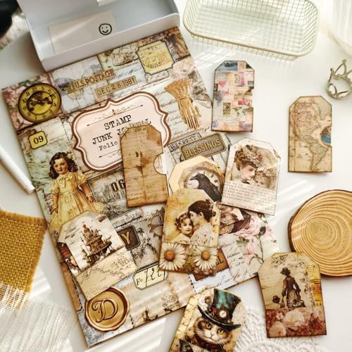 Junk Journal Supplies, Vintage Decorative Scrapbook Supplies - Image 7