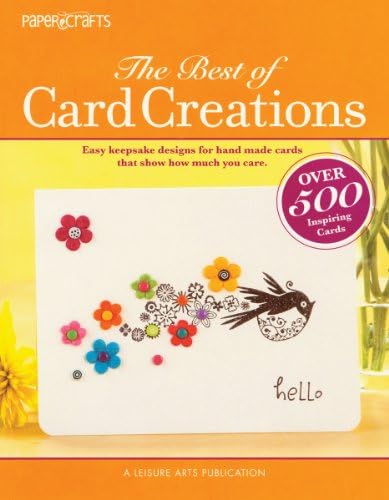 Leisure Arts The Best of Card Creations Book by LeisureArtsInc