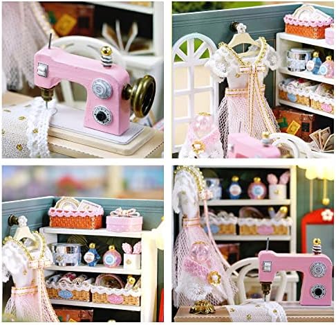 CUTEROOM DIY Miniature Dollhouse Furniture Wooden House-Beatific Atelier - Image 4