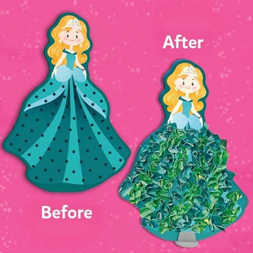 Skillmatics Poke-in Art – Magical Princesses, Wood Craft Kit, Gift for Kids - Image 6