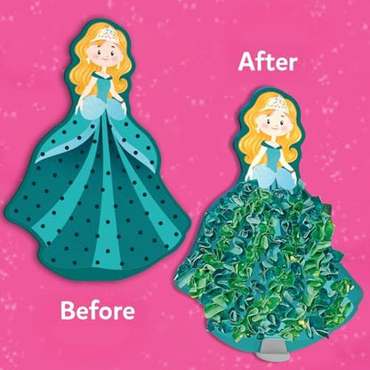 Skillmatics Poke-in Art – Magical Princesses, Wood Craft Kit, Gift for Kids - Image 6