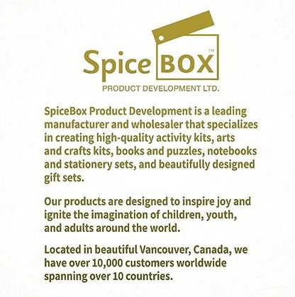 SpiceBox Learn Calligraphy Set for Beginners with Greeting Cards for Adults, Learning Hand Lettering and Penmanship, Art and Craft Kit - Image 6