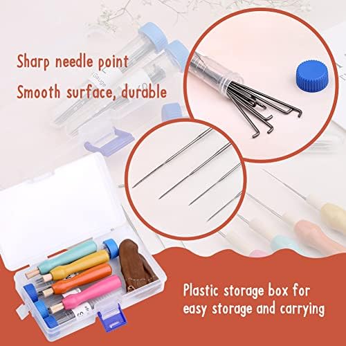 Wonvoc 40 PCS Felting Needles Set, 36/38/40/42 Gauge Felting Needles - Image 5