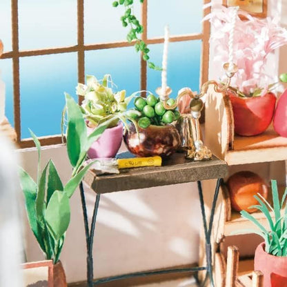 Rolife DIY Miniature Garden House Kit -Emily's Flower Shop (Advanced Level) - Image 6