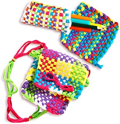 Made By Me Weaving Loom Arts and Crafts Kit, Basic Set, 165 Craft Loops - Image 4