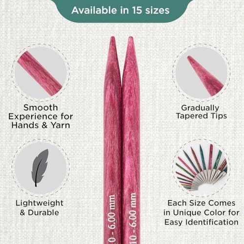 KnitPro Dreamz Interchangeable Circular Needles 4" (10cm) | US Size 10 (6mm) - Image 3
