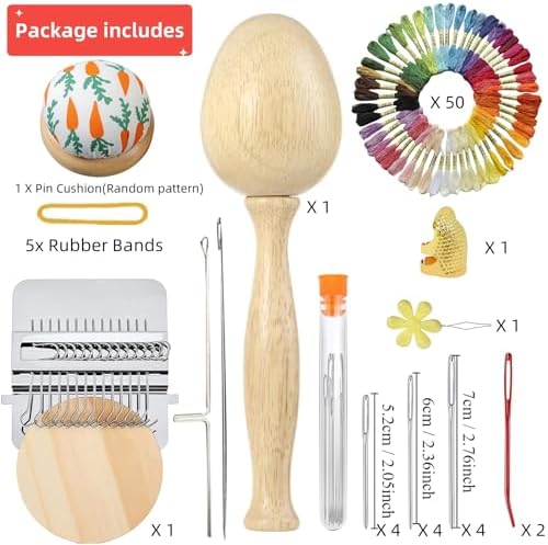 YFXJC Speedweve Darning Mini Loom Kits Machine for 14 Hooks - Image 3
