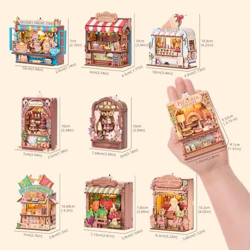 3D Puzzle Fridge Magnet,Decorative Refrigerator Magnet with LED Light - Image 6