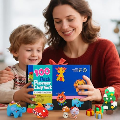 CiaraQ Polymer Clay Kit, Mini Modeling Clay Set - Image 5