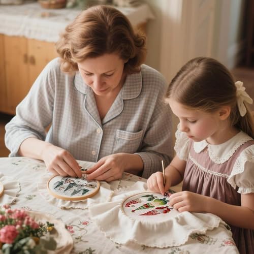 SCECALA 4 Winter Christmas Pack Embroidery Kit for Beginners - Image 5